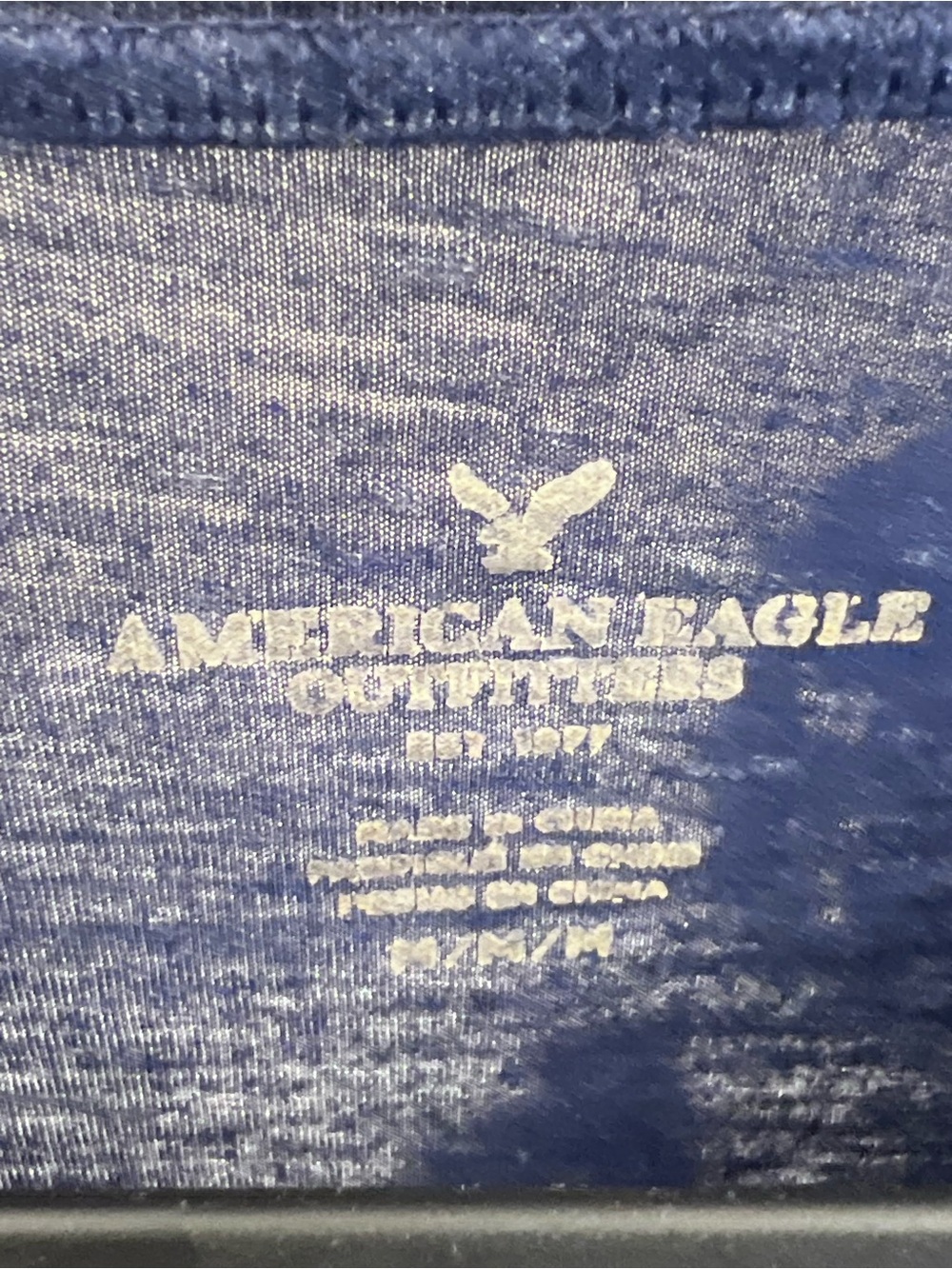 American Eagle Outfitters Women’s Palm Trees Graphic Shirt Size M Sheer Coastal - Picture 2 of 4